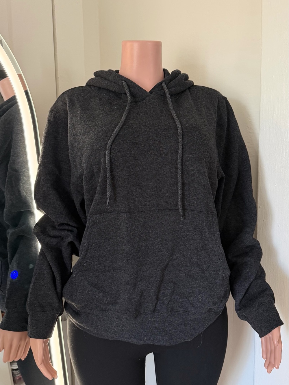 Charcoal Pullover Hoodie Sweater